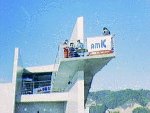 AMK新送信所からの公開放送風景